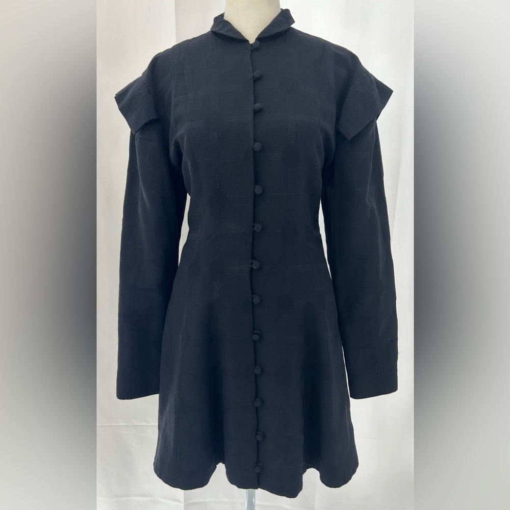 VTG 90s JUDY HORNBY Black Mini Dress